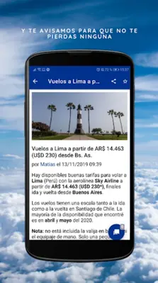 Promociones Aéreas android App screenshot 0